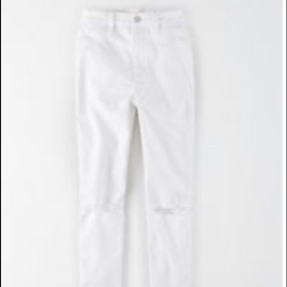 American Eagle curvy high waist ripped jeggings